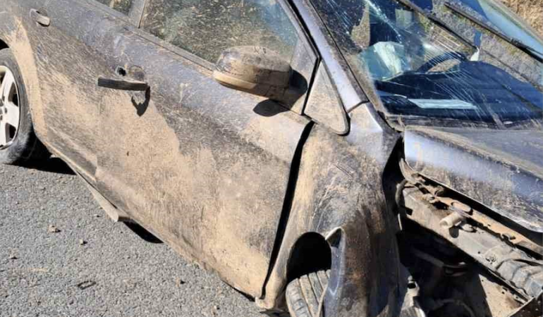 Balıkesir’de direksiyon hakimiyetini kaybeden sürücü kaza yaptı; 1 yaralı