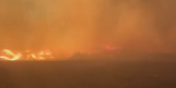 Balıkesir’de çöp döküm sahasında yangın