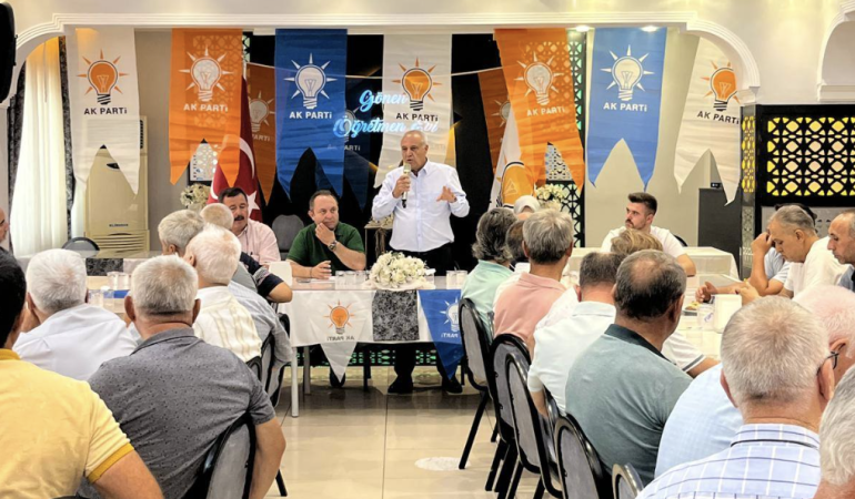 AK Parti Gönen İlçe Teşkilatı, mahalle başkanlarıyla istişare toplantısı yaptı