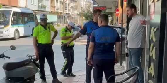 Gönen’de kaldırım işgallerine yönelik denetimler sürüyor