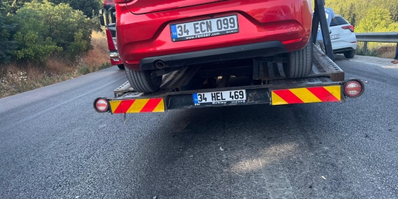 Balıkesir-Bursa Karayolu’nda zincirleme kaza: 6 araç birbirine girdi