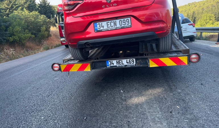 Balıkesir-Bursa Karayolu’nda zincirleme kaza: 6 araç birbirine girdi