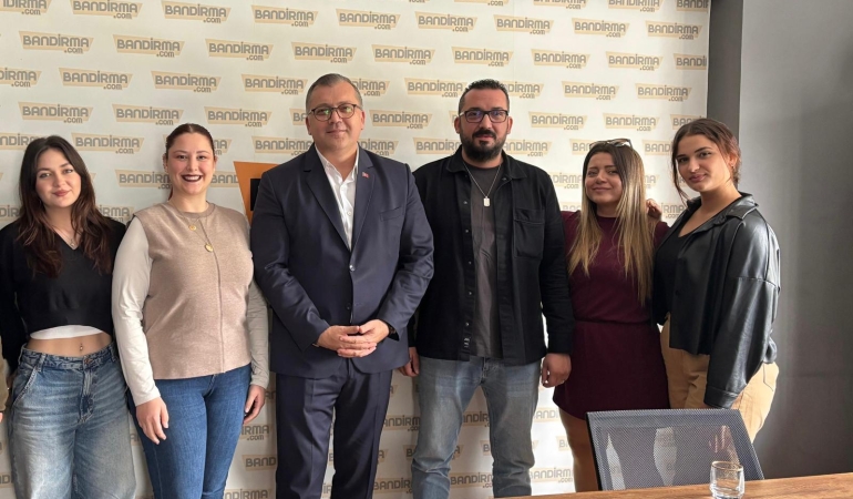 Balıkesir Büyükşehir Belediyesi’nden Bandirmacom’a ziyaret