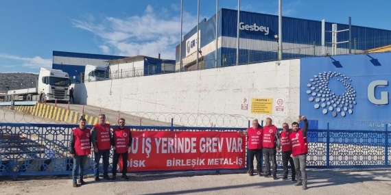 GESBEY Fabrikası’nda Grev Başladı