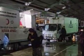 ÖNCE DEPREM SONRA YAĞIŞ... SINDIRGI BU GECE UYUMADI