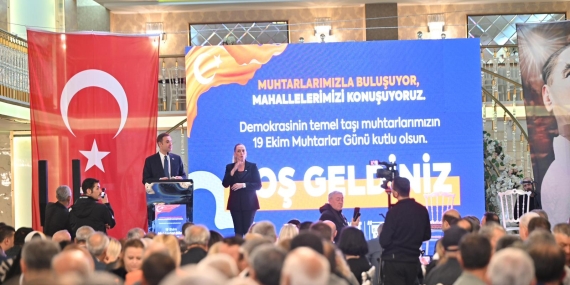 Akın: “Muhtarlar, benim yol arkadaşlarımdır”