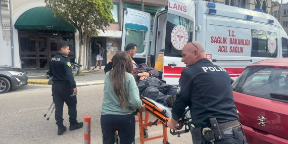 Bandırma’da yaşlı adam fenalaşarak hastaneye kaldırıldı
