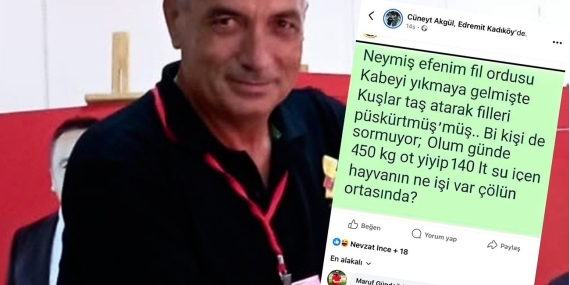 CHP’li mahalle sorumlusunun, sosyal medyadaki paylaşımına büyük tepki
