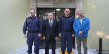 BALIKESİR İL JANDARMA KOMUTANI MURAT ÖZER'DEN EDREMİT TİCARET ODASINA ZİYARET